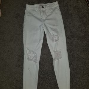 White American eagle jeans